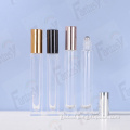 Glass Perfume Bottles 10ml Gold Glass Perfume Bottle With Roller Ball Manufactory